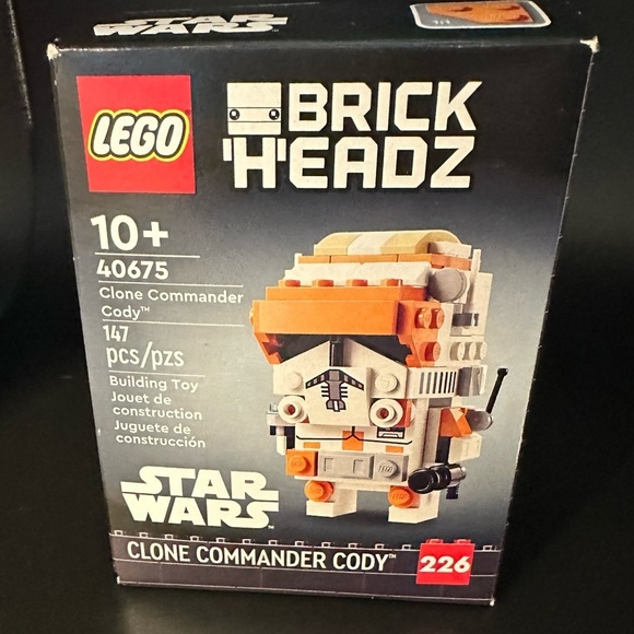 LEGO BrickHeadz Clone Commander Cody 40675 – Star Wars – Brand New Sealed - Picture 1 of 4